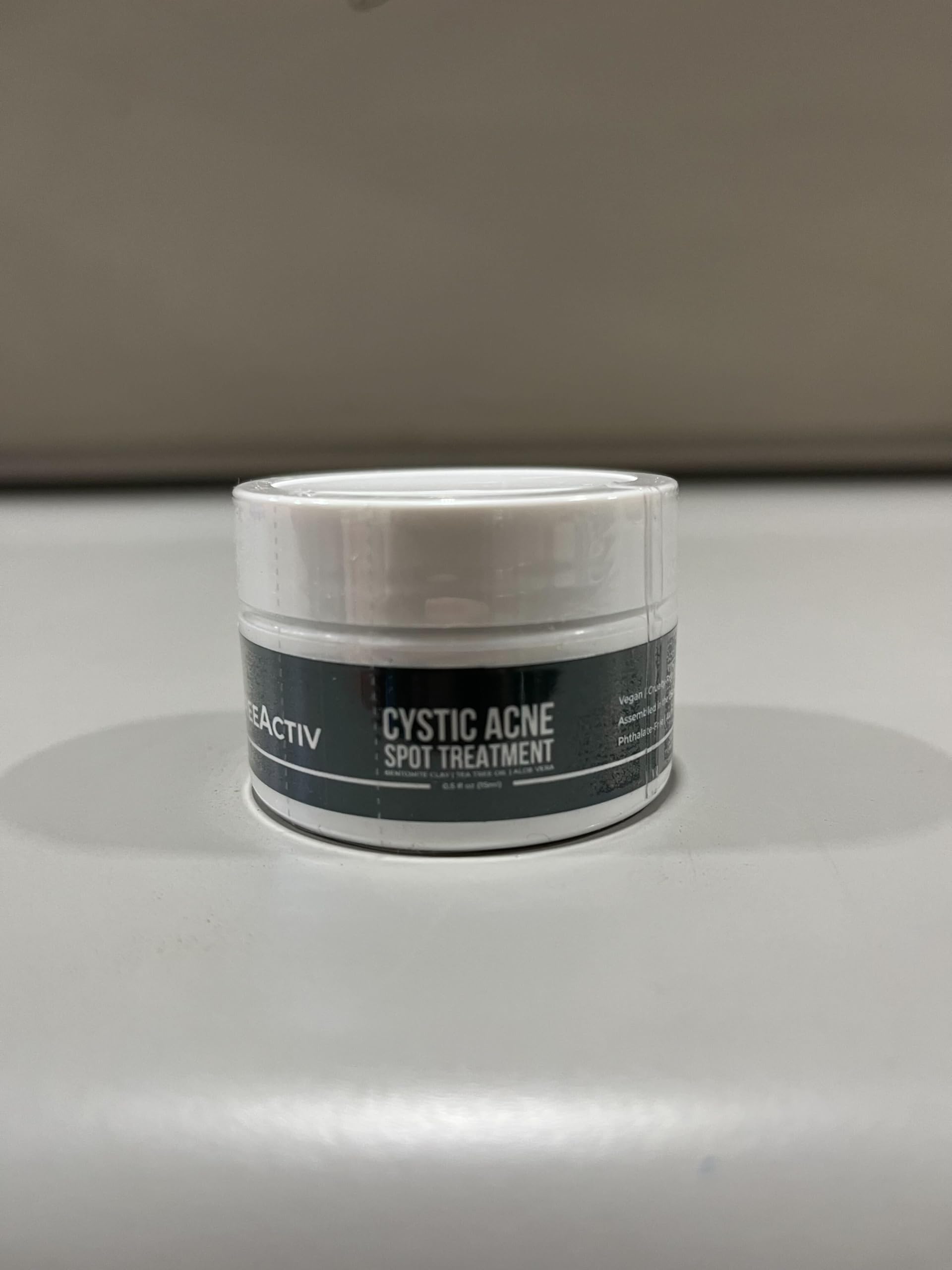 TreeActiv Cystic Acne Spot Treatment — Overnight Sulfur & Bentonite Clay (2-Pack)