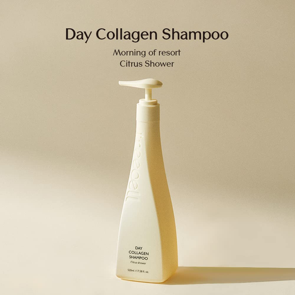 Treecell Day Collagen Shampoo — Volumizing & Hydrating with Low-Molecular Collagen | 12.2 fl oz
