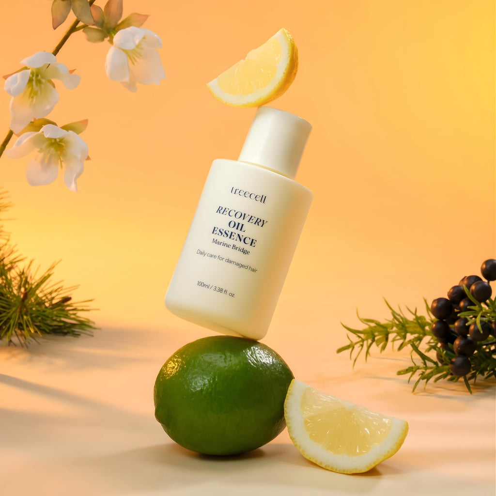 Treecell Recovery Oil Essence – Intensive Nourishment, Heat & UV Protection, 3.4 fl oz