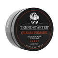 TRENDSTARTER Cream Pomade (2oz) – Travel Size, Medium Hold, Low Shine, Water-Based