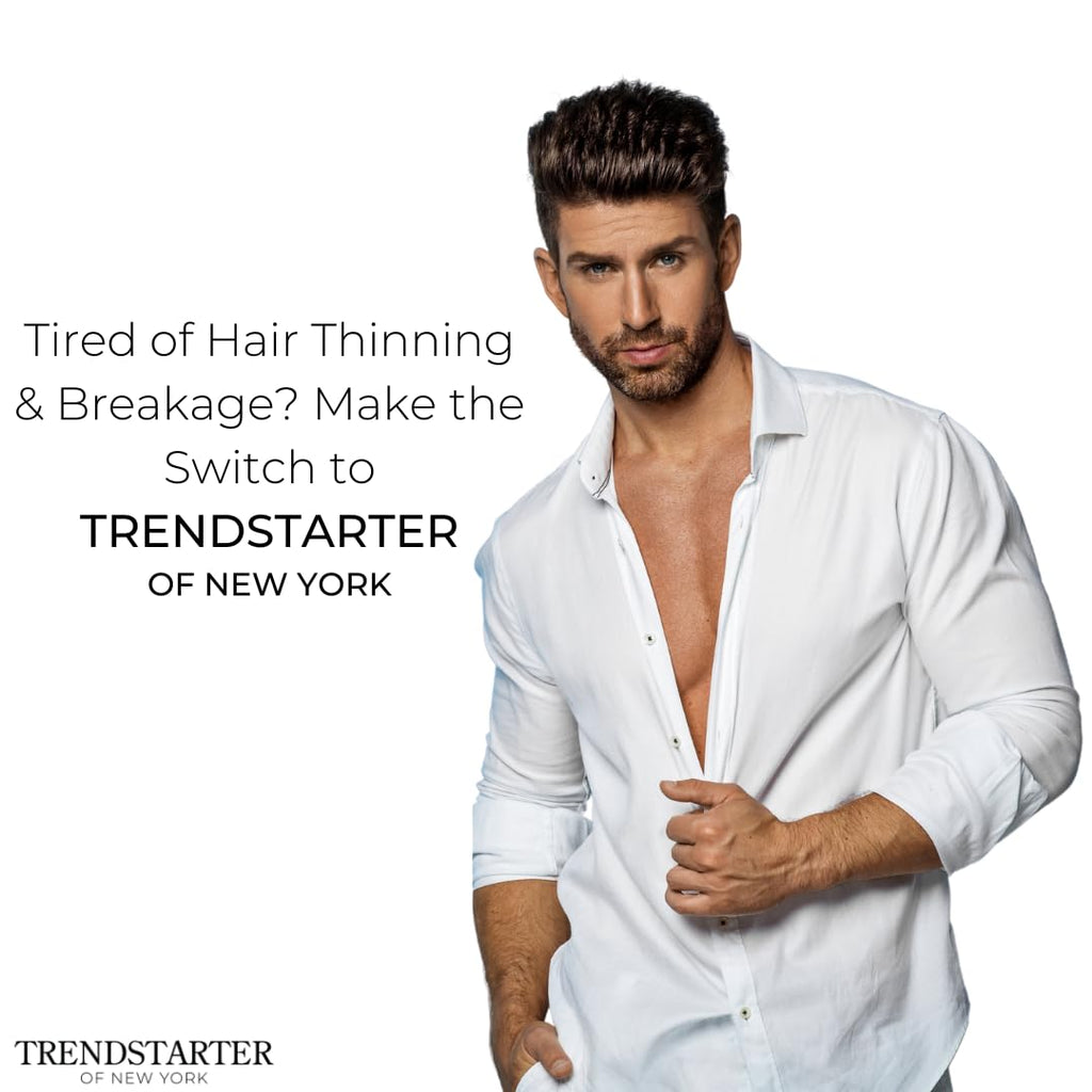 TRENDSTARTER Tea Tree & Biotin Thickening Shampoo – Invigorating Clean for Stronger Hair