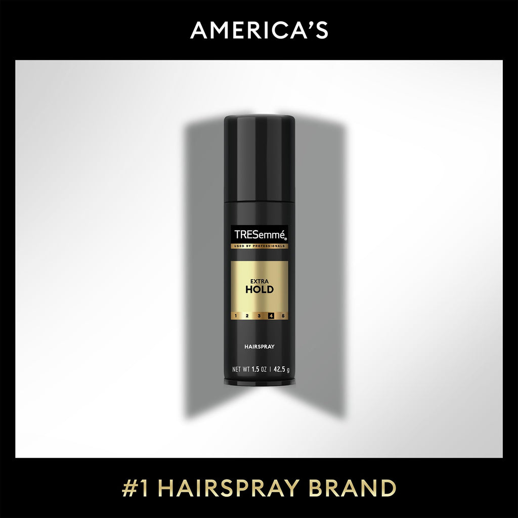 TRESemmé Travel Hairspray Extra Hold – 12-Pack, Travel-Size, Anti-Frizz