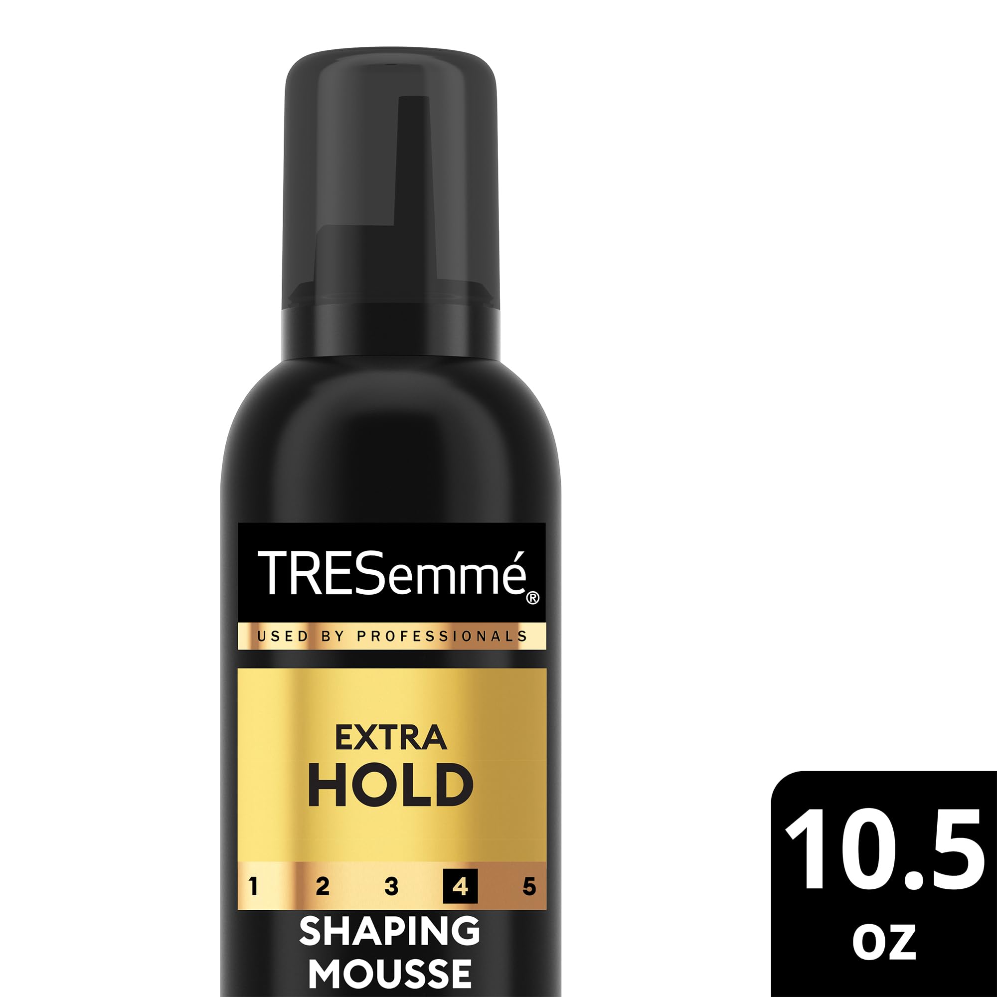 TRESemmé Shaping Mousse Extra Hold 2-Pack with Keratin Mask | 24H Frizz Control