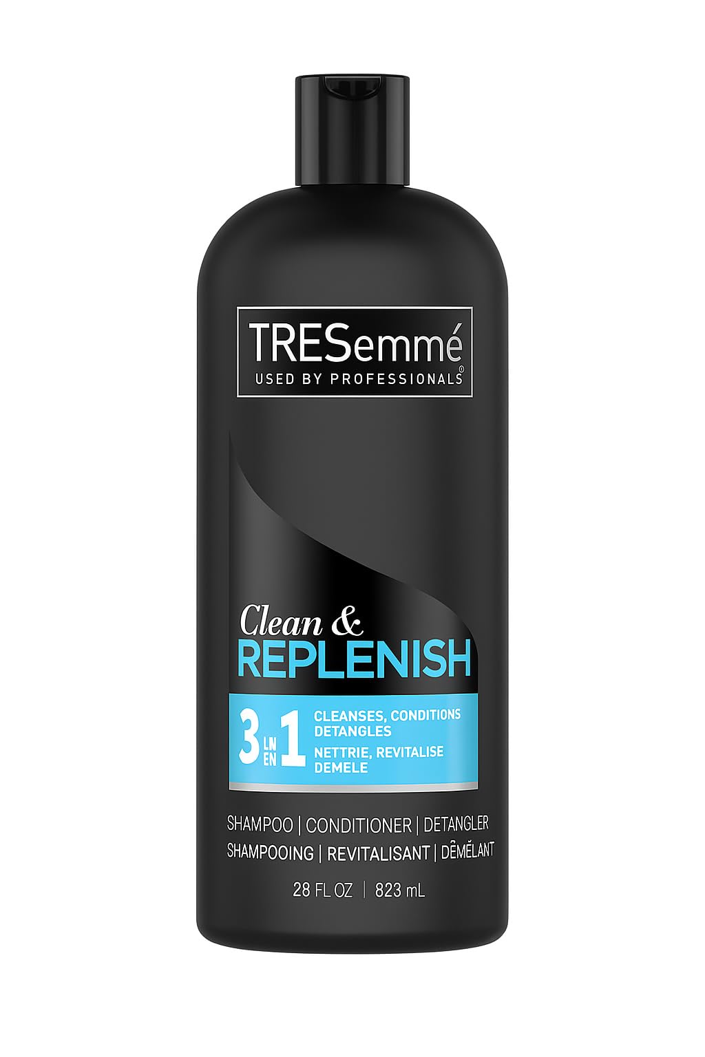 TRESemmé Clean & Replenish 3-in-1 Shampoo, Conditioner & Detangler — 28 oz x 3