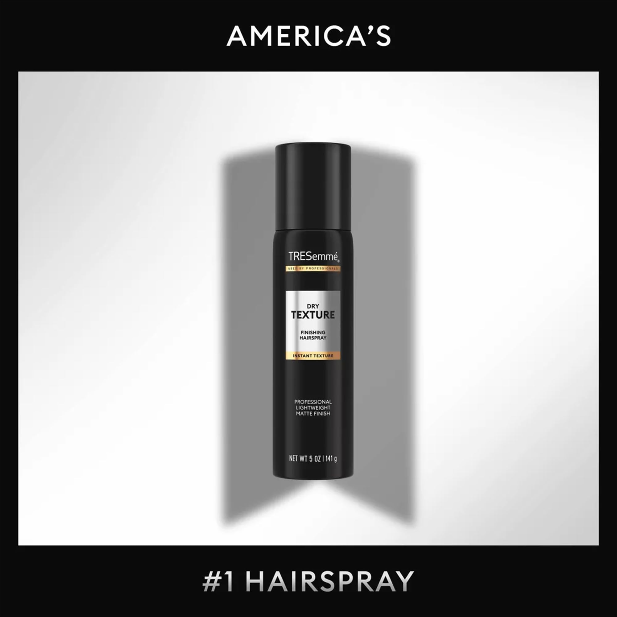 TRESemmé Dry Texture Finishing Spray – Matte Finish, Texture & Volume, 24H Humidity & Frizz Control, 6-Pack (5 oz Each)