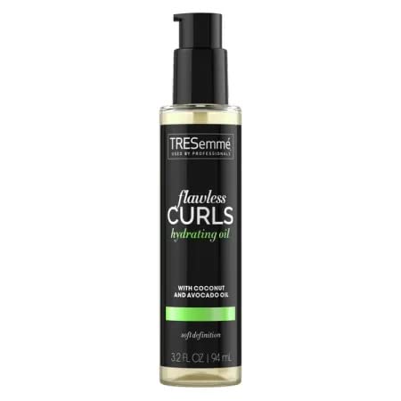 TRESemmé Flawless Curls Hydrating Oil – Lightweight Curl Definer (3.20 Fl Oz)