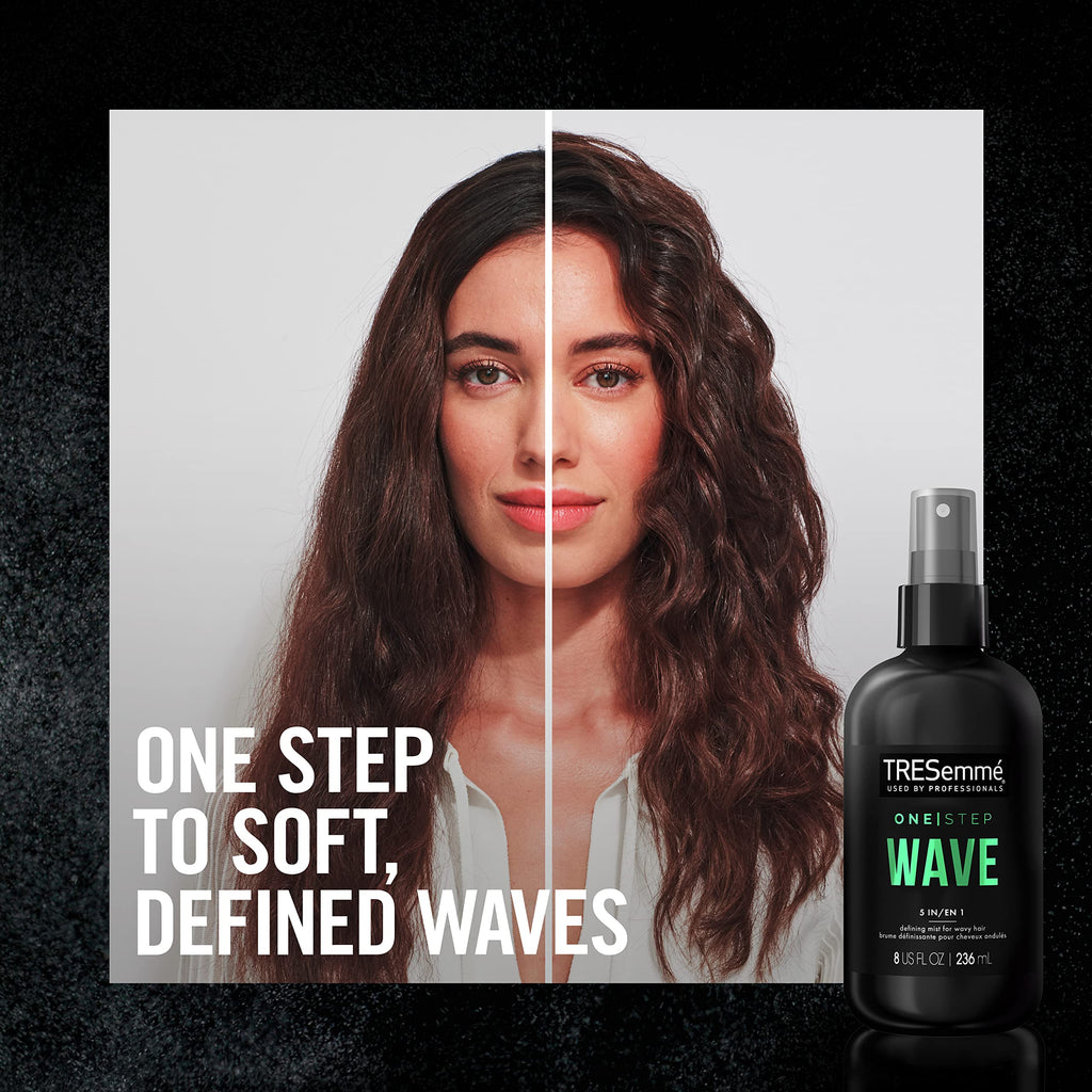 TRESemmé One Step 5-in-1 Wave Defining Mist for Wavy Hair | 8 oz