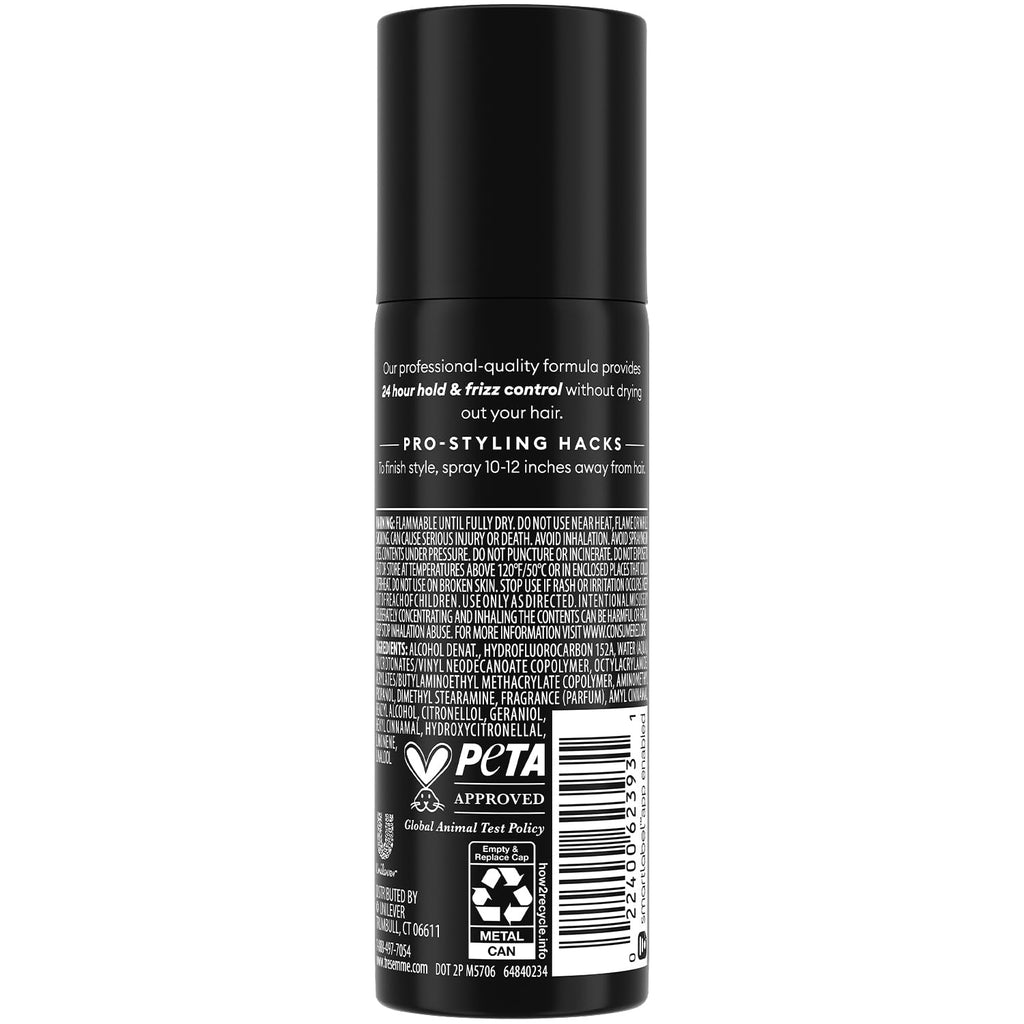 TRESemmé Travel Hairspray Extra Hold – 12-Pack, Travel-Size, Anti-Frizz