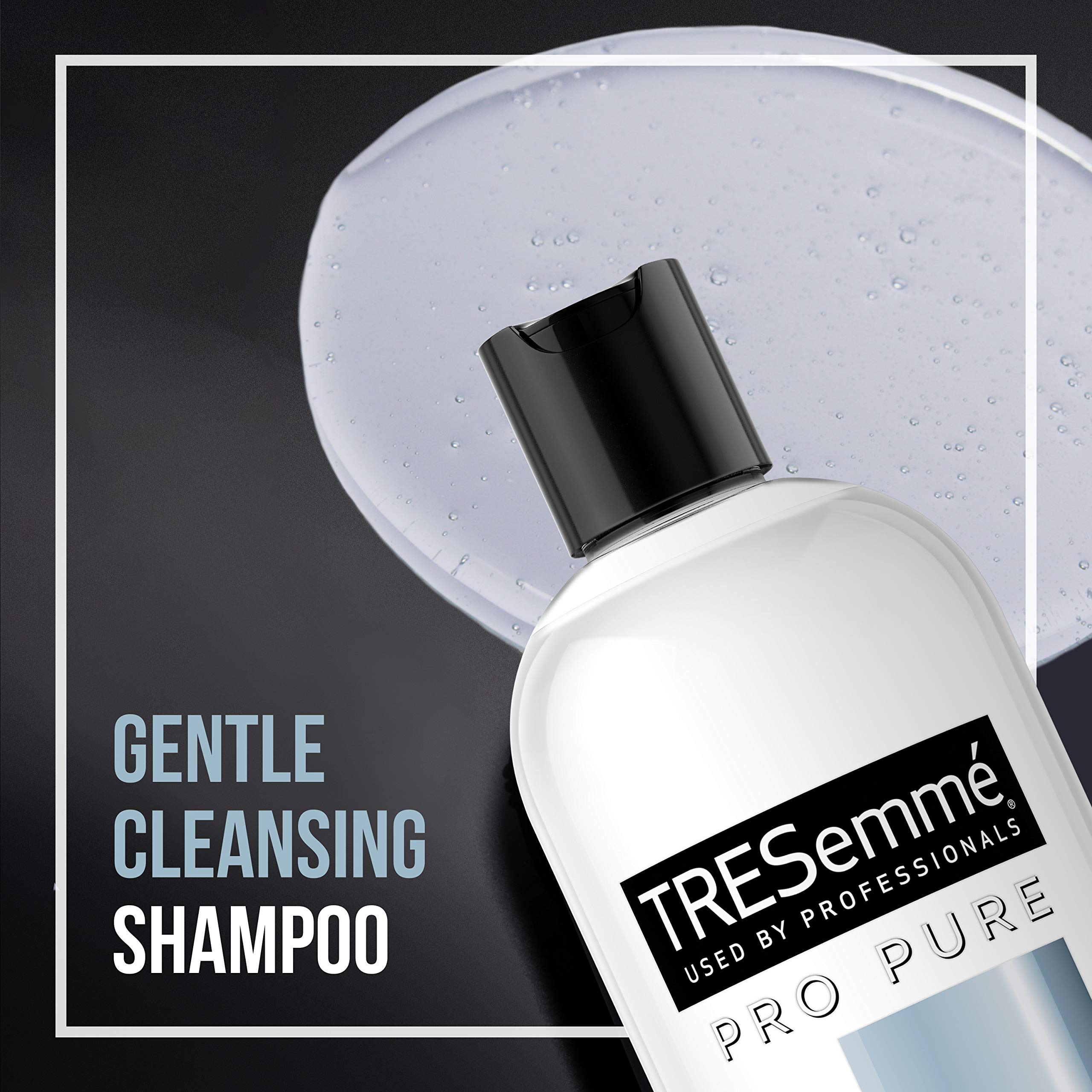 TRESemmé Pro Pure Micellar Moisture Shampoo – Paraben & Dye Free, Daily Hydration for Dry Hair | 16 oz