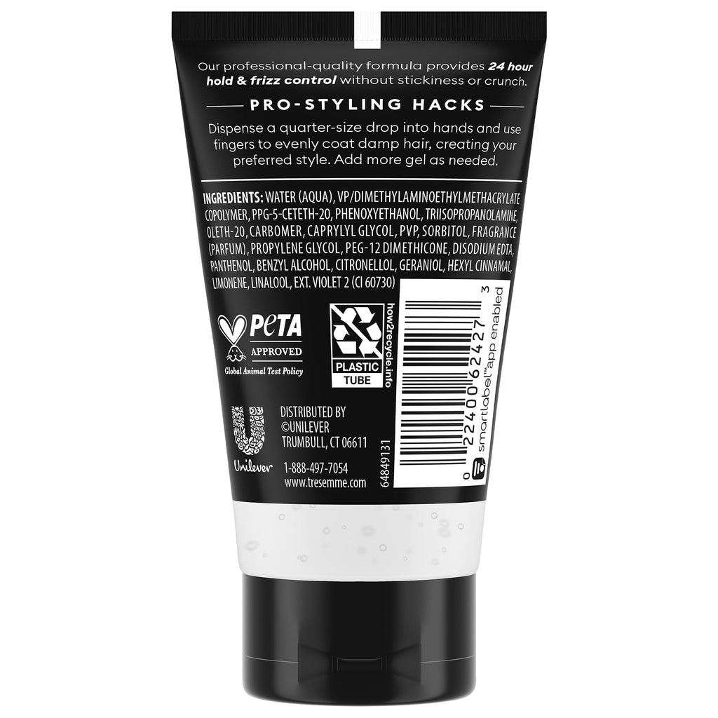 TRESemmé Sculpting Gel Travel-Size – Extra Hold, 24H Frizz Control, 12-Pack (2 oz Each)