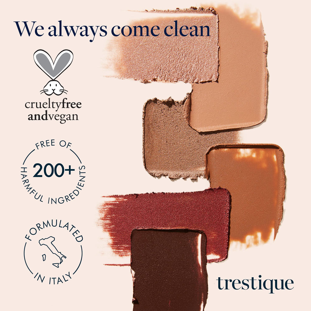 TRE'STIQUE Brow Pencil + Gel — 2-in-1 Refillable Clean Beauty for Brows