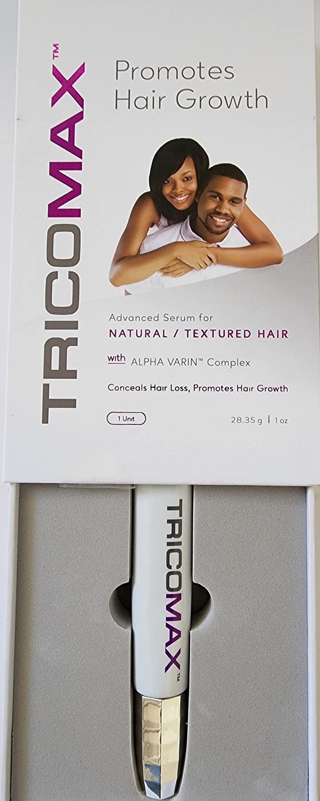 Tricomax Growth Serum for Textured Hair – ALPHA VARIN Hemp Complex | 1 Oz