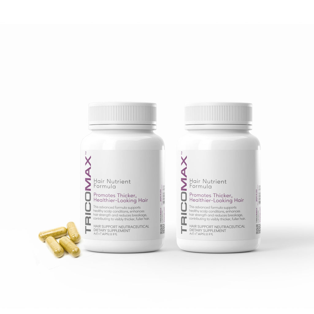 Tricomax Hair Growth Vitamins for Women & Men – Biotin & Saw Palmetto