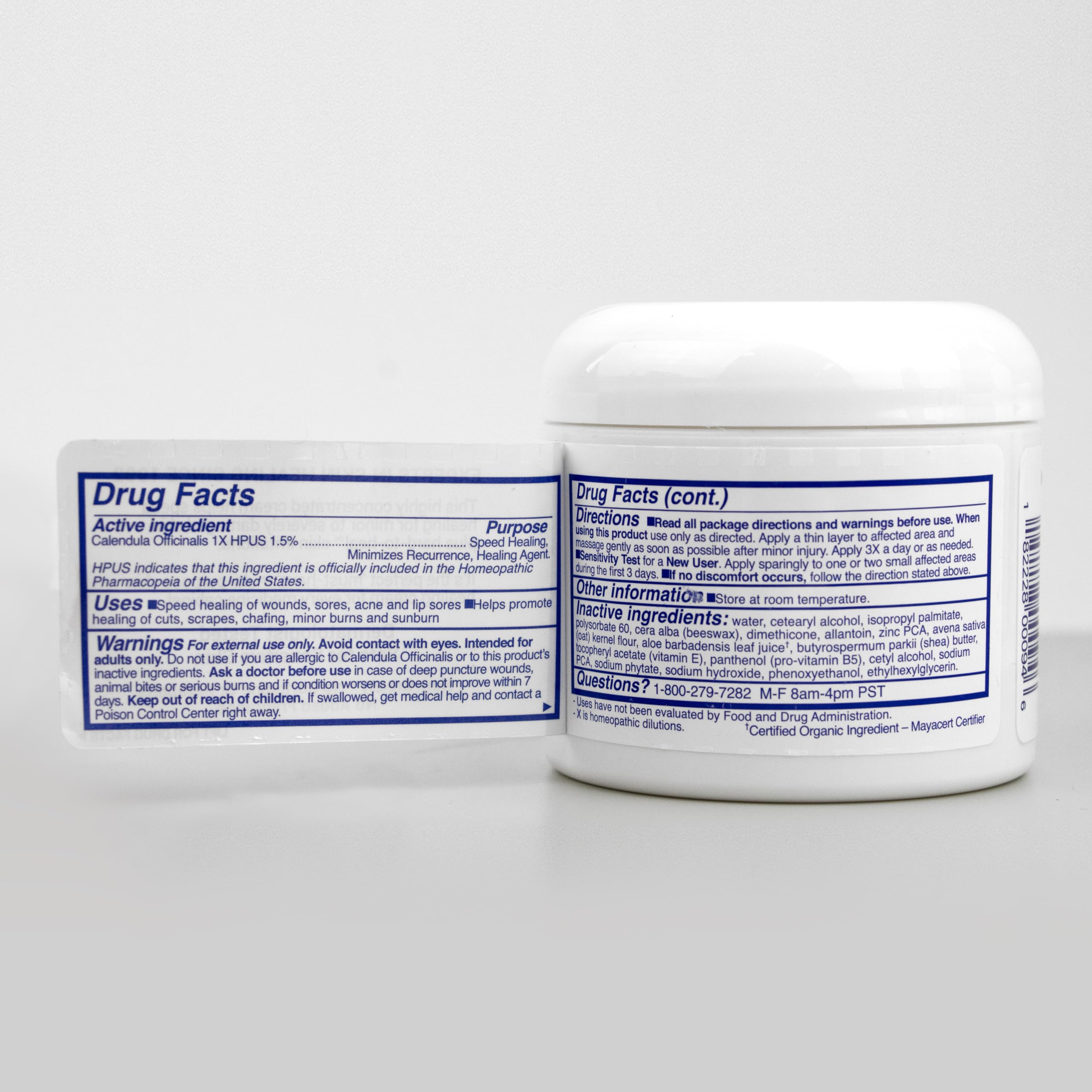TriDerma Intense Fast Healing Cream – 4 oz for Minor Irritations, Rashes, Scrapes & Cuts