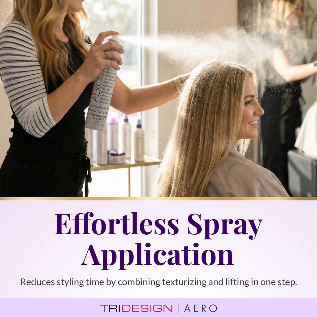 TRIDESIGN Aero Body Infusion Volumizer – Weightless Root Lift & Fullness