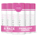 TRIDESIGN TRI Design Aerogel Hairspray – Strong Hold, Flexible Styling, 6-Pack (10.5 oz each)