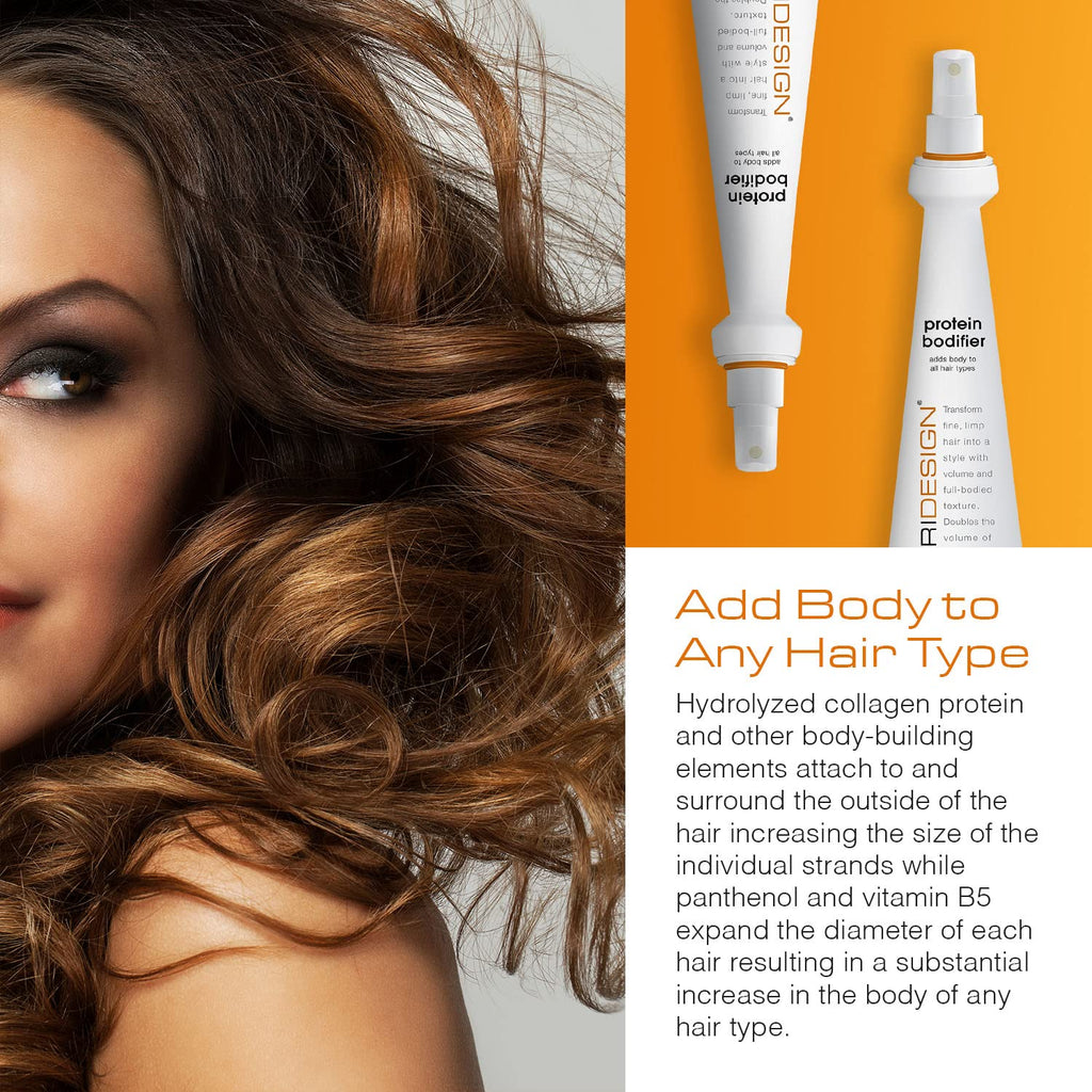 TRIDESIGN Protein Bodifier Hairspray – Volumizing Texture for All Hair Types (9.5 oz)