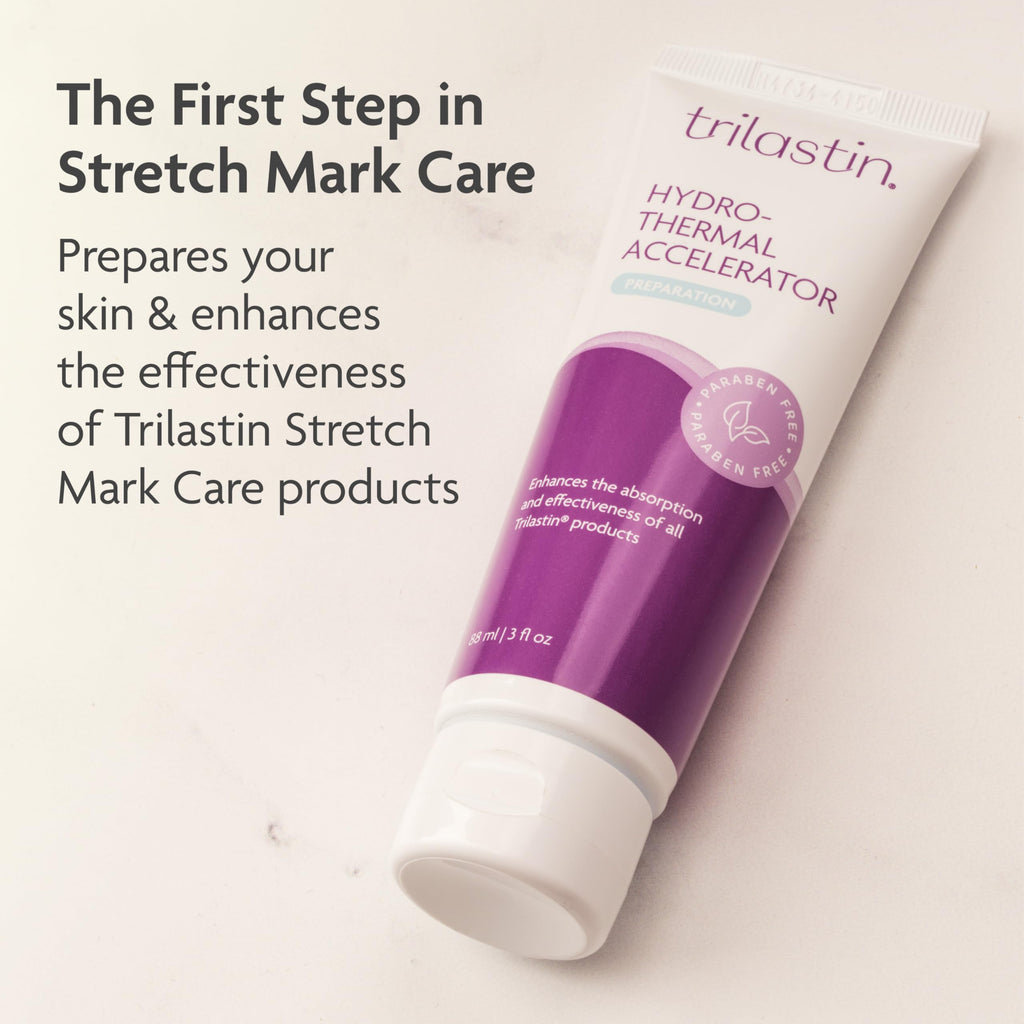 TriLASTIN Hydro-Thermal Accelerator – Vitamin-Infused Moisturizer for Pregnancy & Postpartum Skin