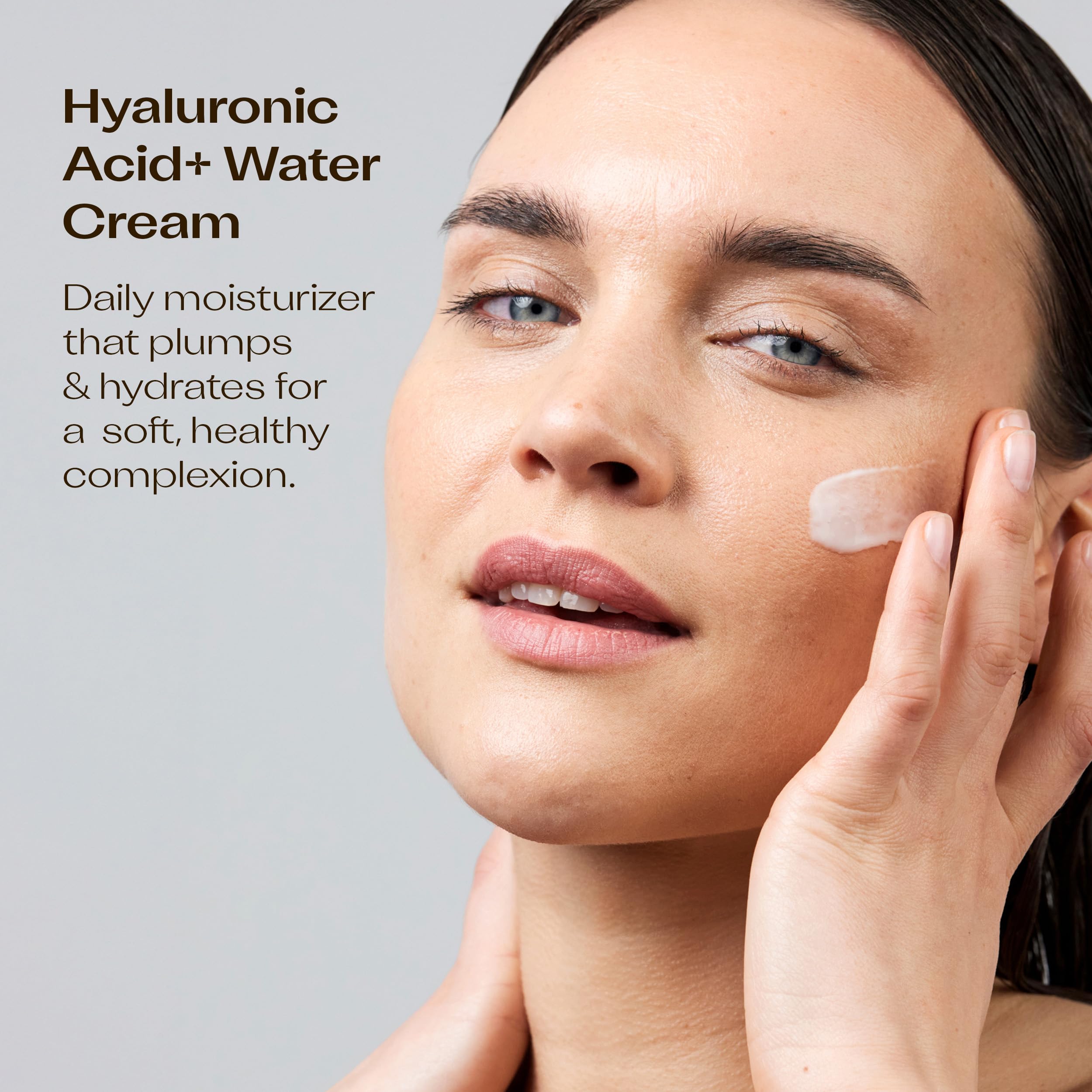 Trilogy Hyaluronic Acid+ Water Cream — Lightweight Hydration with Ceramides & Glycoin (1.69 fl oz)