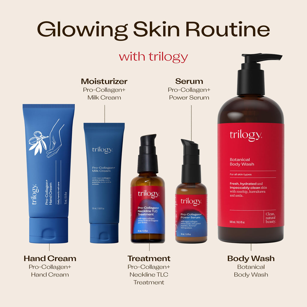 Trilogy Pro Collagen+ Hand Cream — Hydrating Vegan Formula, 75ml