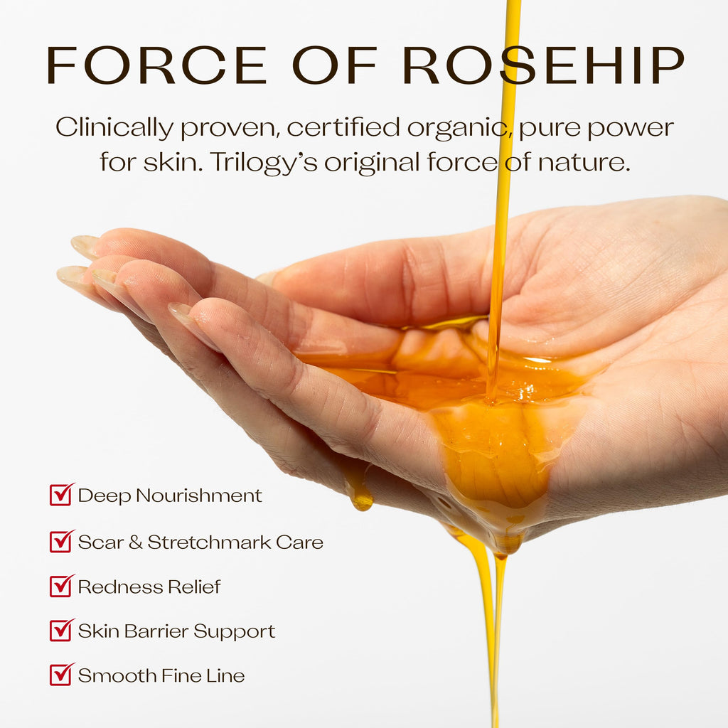 Trilogy Certified Organic Rosehip Oil Antioxidant+ Duo – Nourish & Illuminate Skin