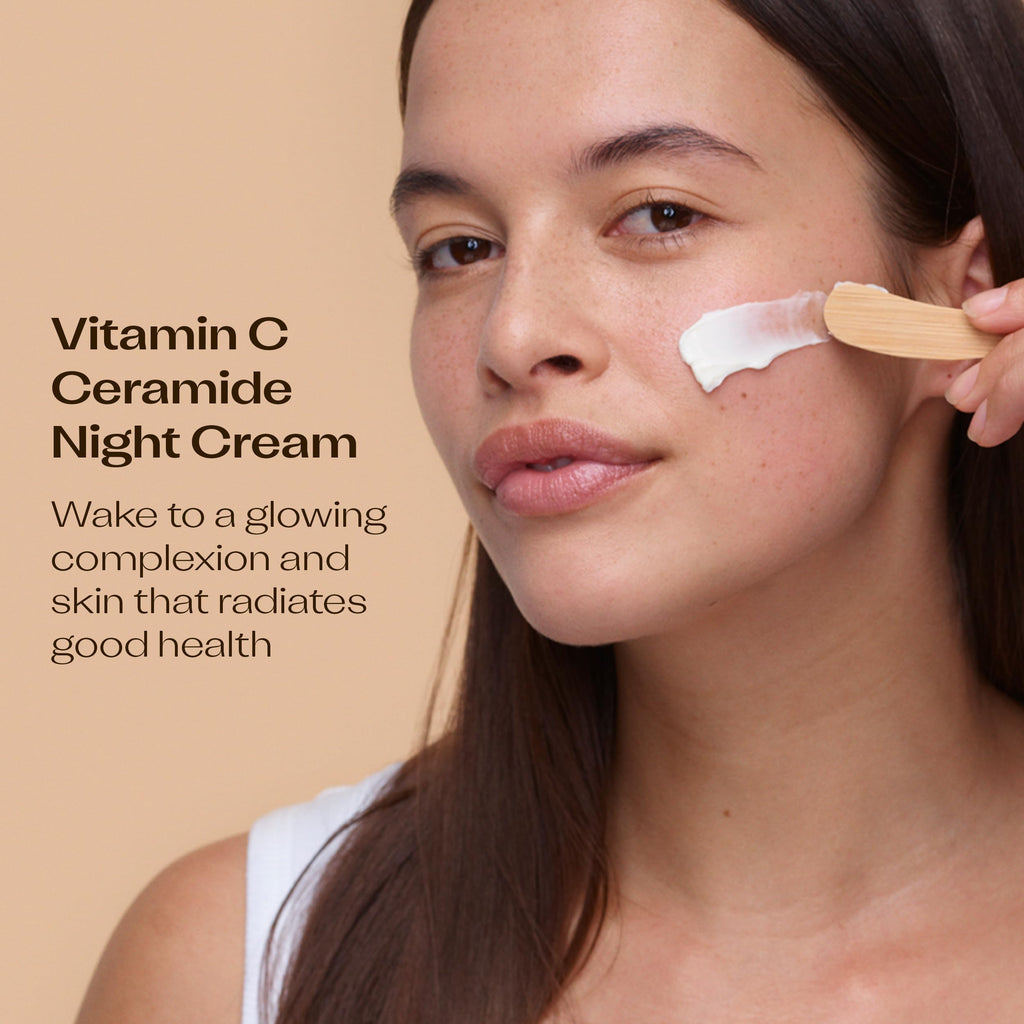 Trilogy Vitamin C Ceramide Night Cream – Illuminating & Firming, 2.0 fl oz