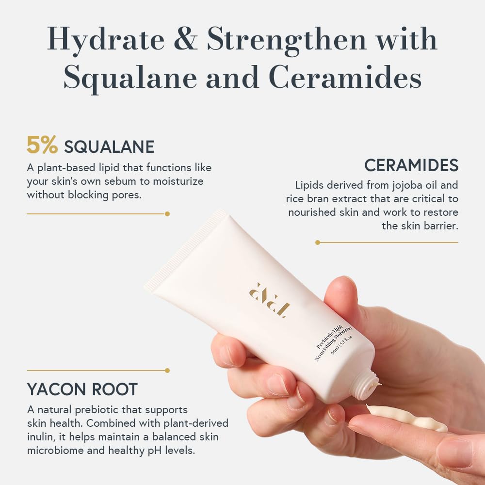 TRNR Prebiotic Lipid Nourishing Facial Moisturizer — Hydrating Plant-Based Skincare (50ml)