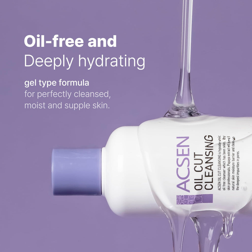 Troiareuke ACSEN Oil Cut Cleansing – Oil-Free Cleanser for Sensitive, Acne-Prone Skin