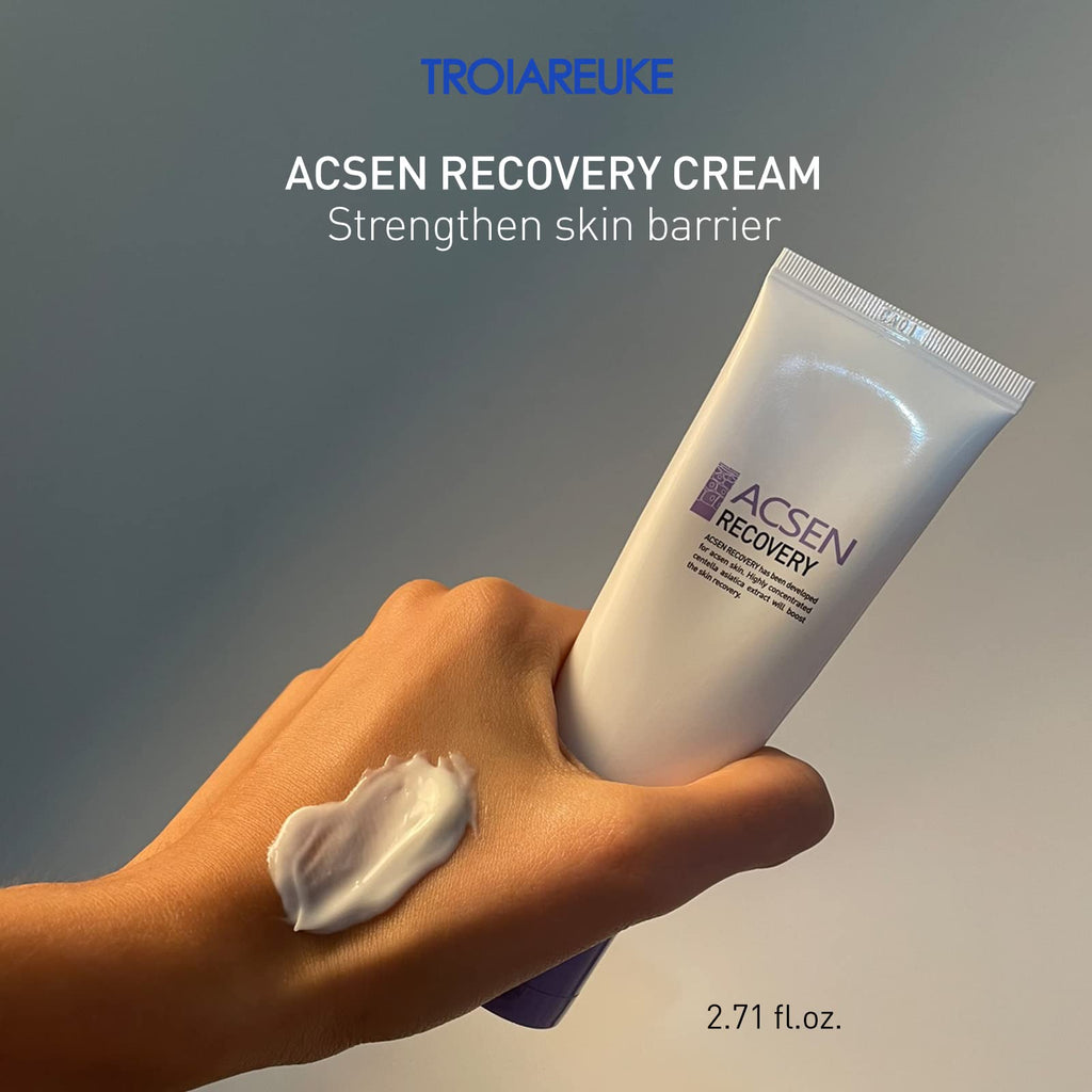 TROIAREUKE ACSEN Recovery Cream | Hydrating, Soothing Facial Moisturizer – Centella Asiatica