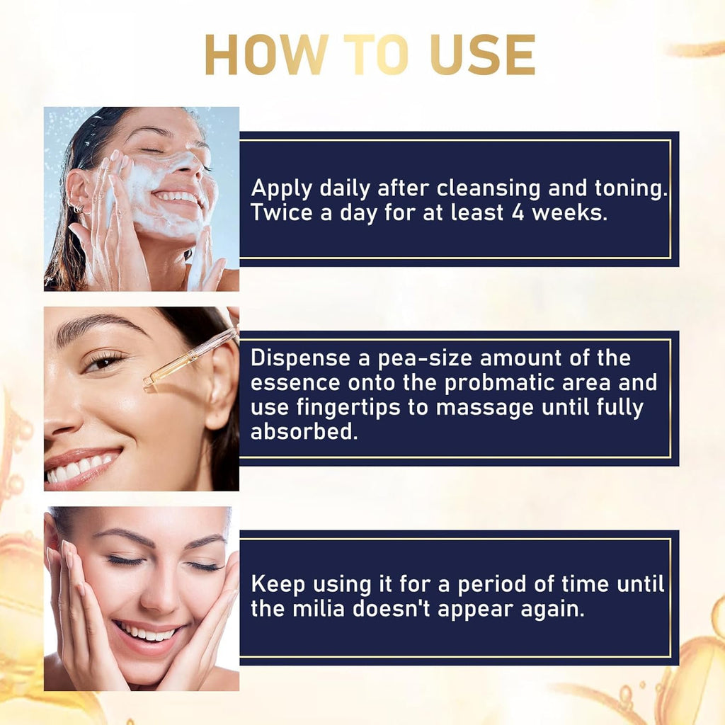 TROMED Milia Remover Serum for Eyes & Face | Salicylic Acid Solution