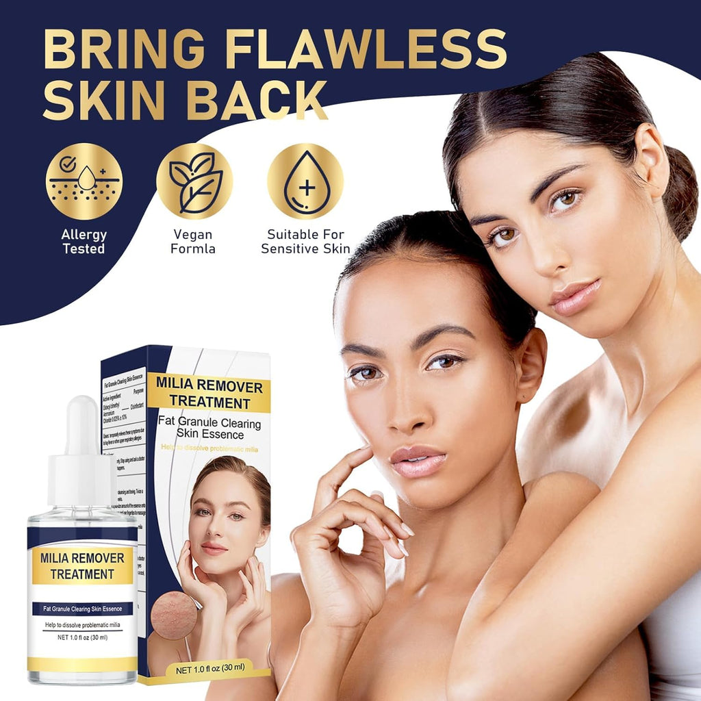 TROMED Milia Remover Serum for Eyes & Face | Salicylic Acid Solution