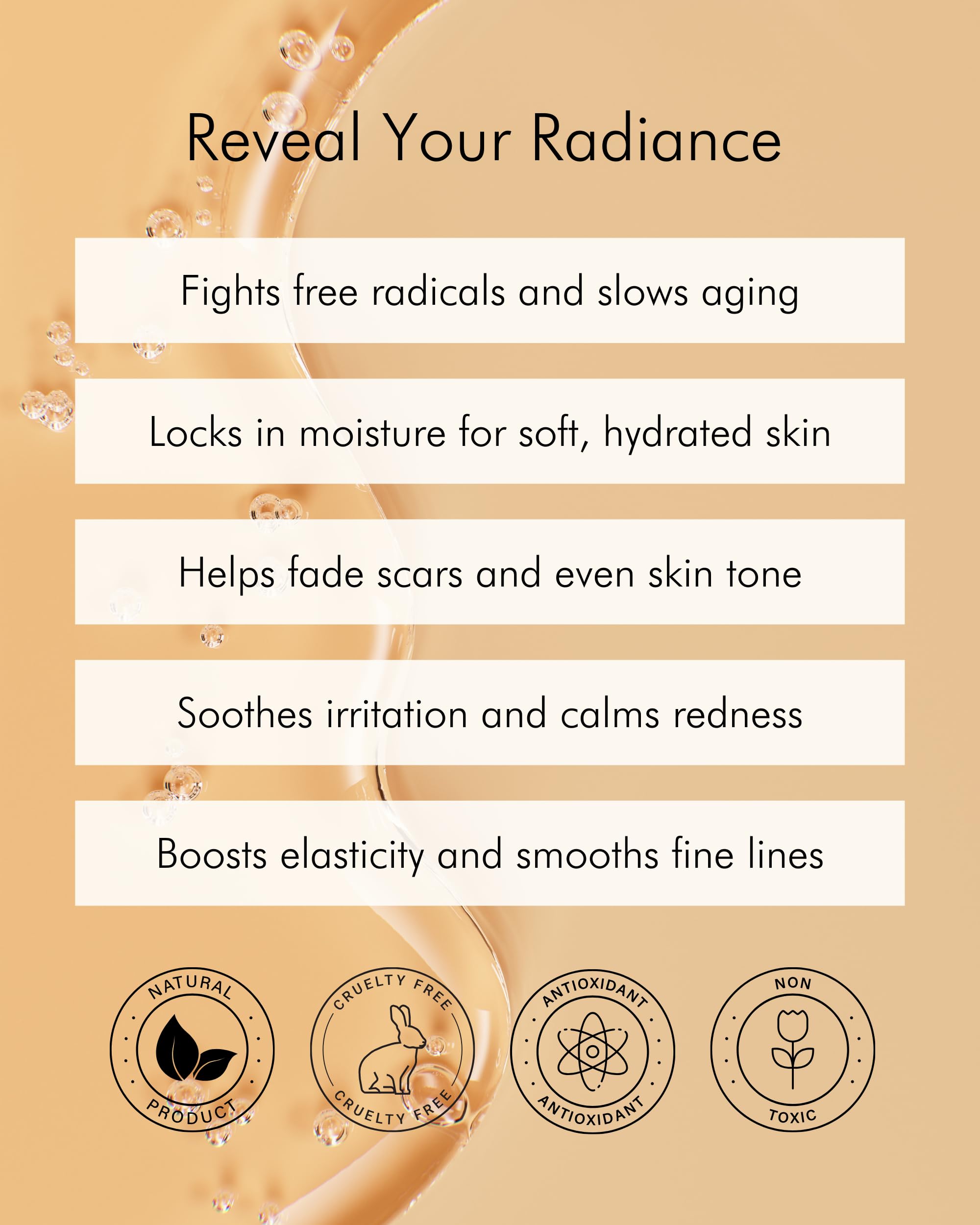 Tropical Holistic Vitamin E Oil – 75,000 IU, 100% Pure, 2 oz | Skincare for Face, Hair, Nails