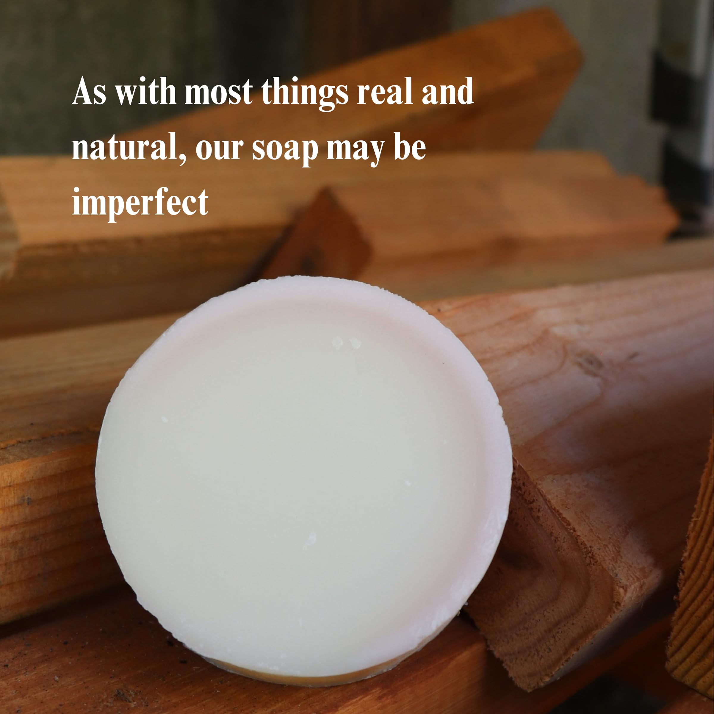Trout Creek Soaps Traditional Lard Soap – Unscented, Biodegradable, Handmade in USA (3 Bars)