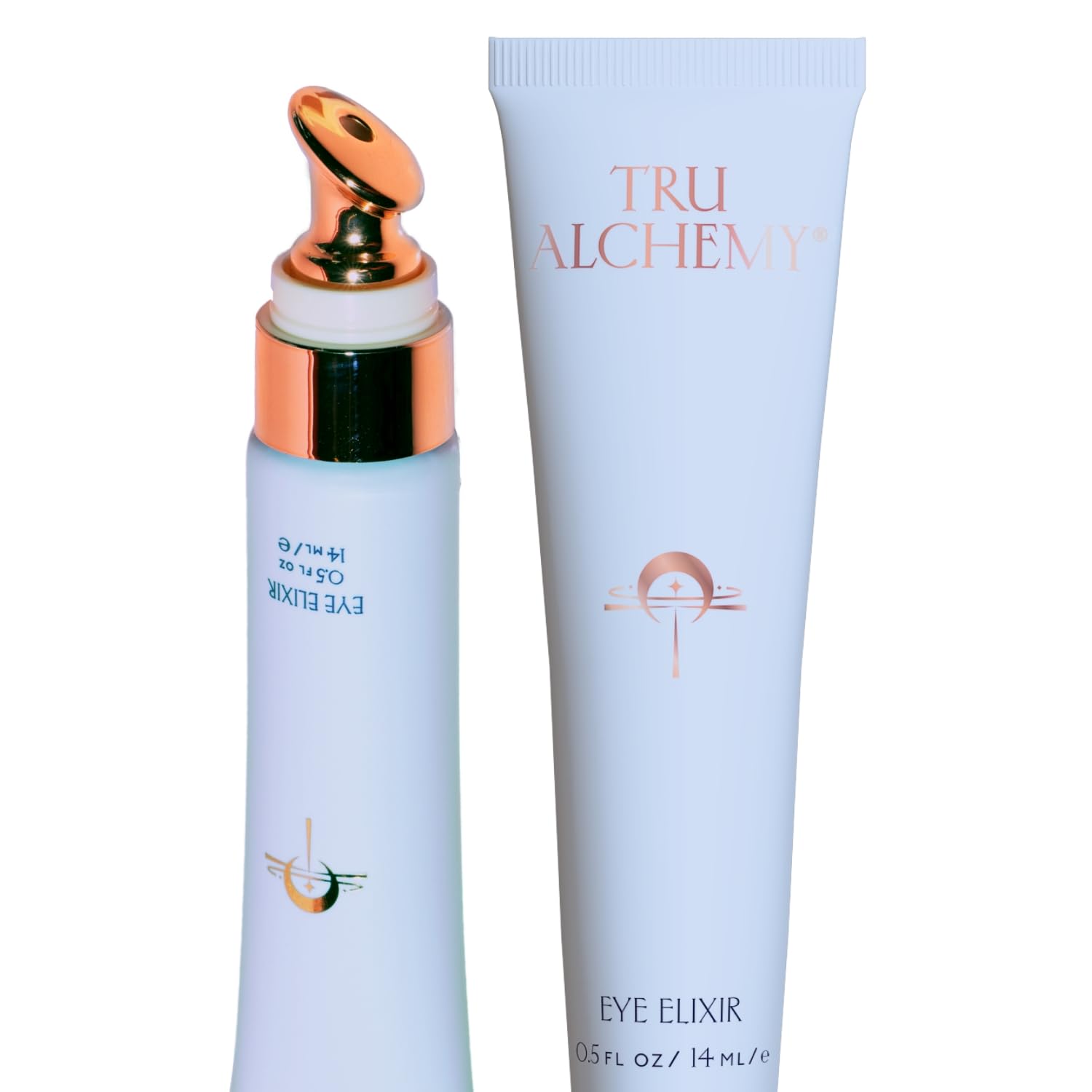 Tru Alchemy Eye Elixir Cooling Eye Treatment Cream - 2-Pack | Caffeine, Hyaluronic Acid, Vitamin C