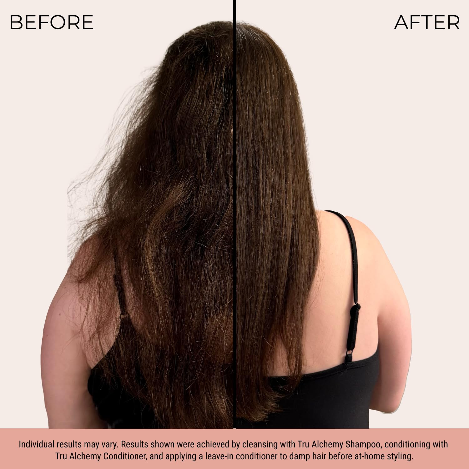 Tru Alchemy Shampoo & Conditioner – Dry, Damaged Hair Care Duo for Volume & Hydration (9 fl oz)