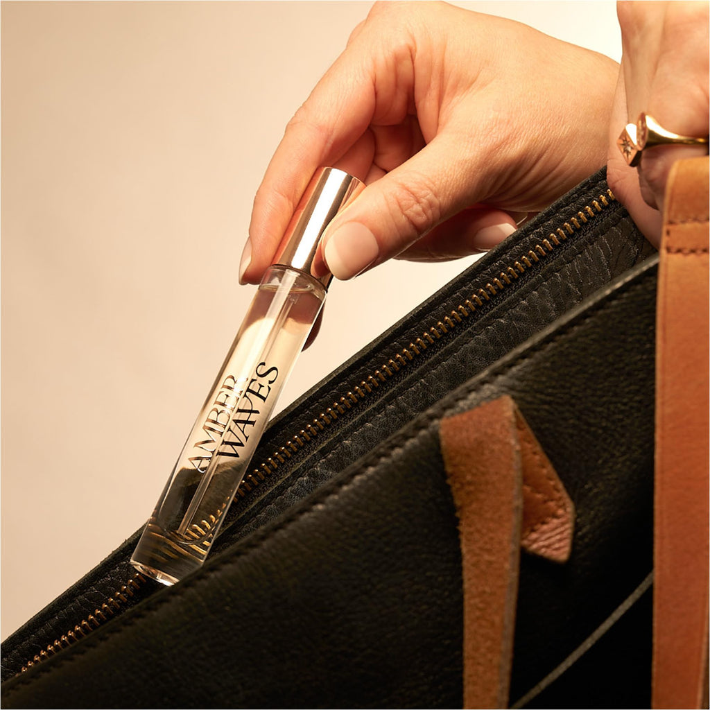 Amber Waves Purse Spray by Tru Fragrance Beauty – Warm Vanilla Cedar