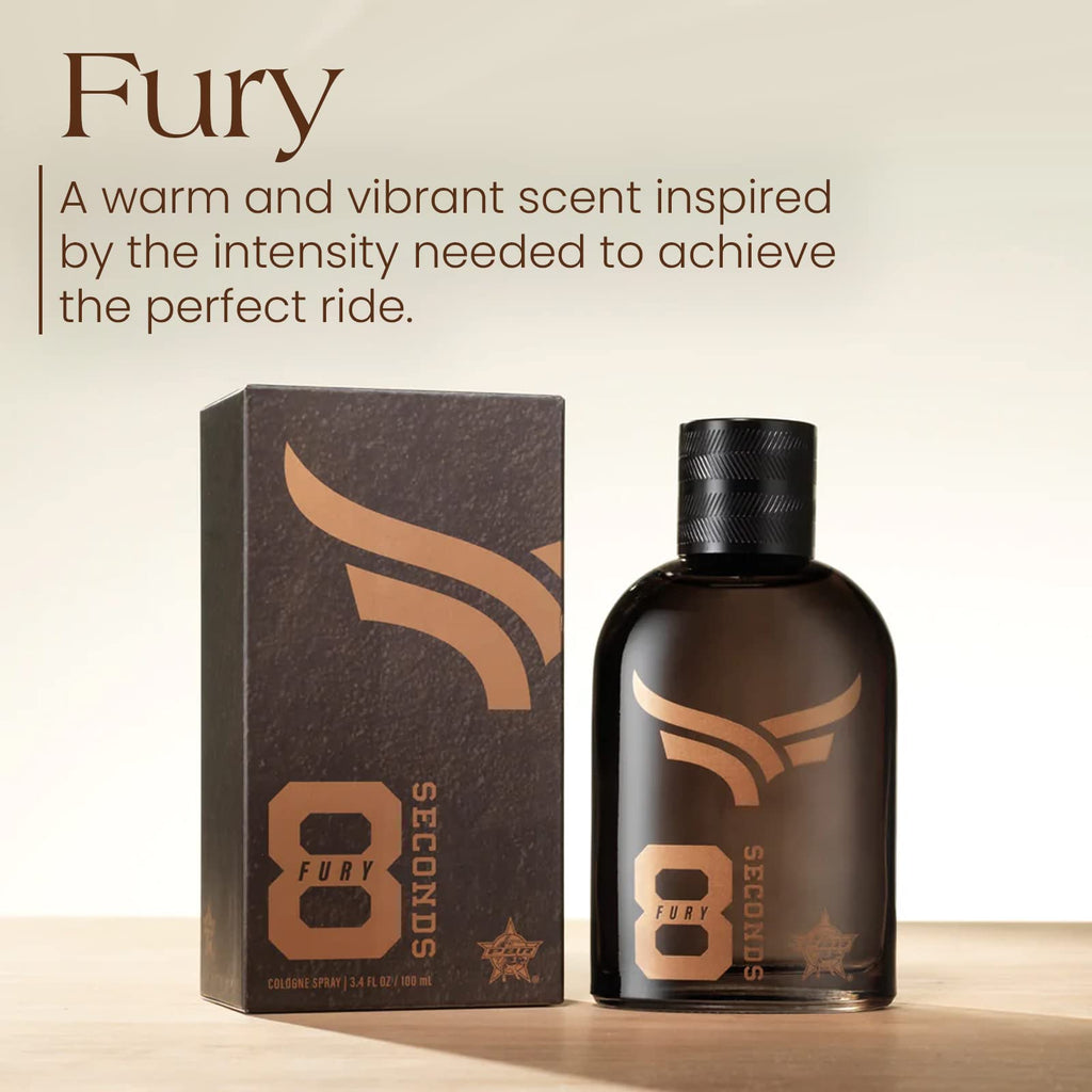 Tru Western PBR 8 Seconds Fury – Warm, Intense Men's Cologne | Tru Fragrance Beauty