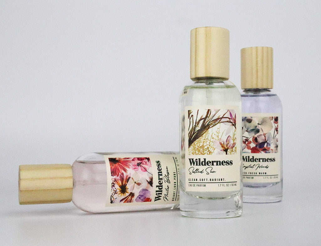 Tru Fragrance Beauty Wilderness Crystal Woods EDP – Fresh Floral Eucalyptus & Cedar