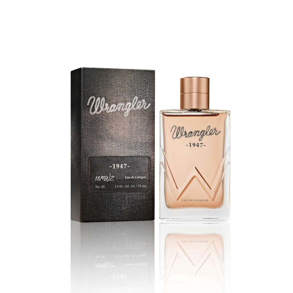 Wrangler 1947 Cologne for Men by Tru Western – Cedarwood, Amber & Fresh Aromatics (2.5oz)