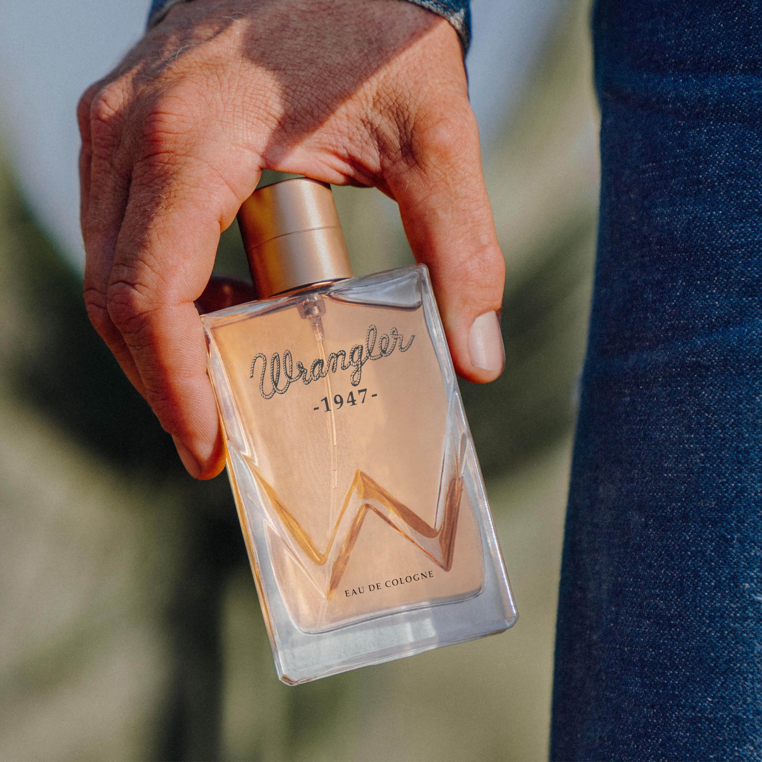 Wrangler 1947 Cologne for Men by Tru Western – Cedarwood, Amber & Fresh Aromatics (2.5oz)