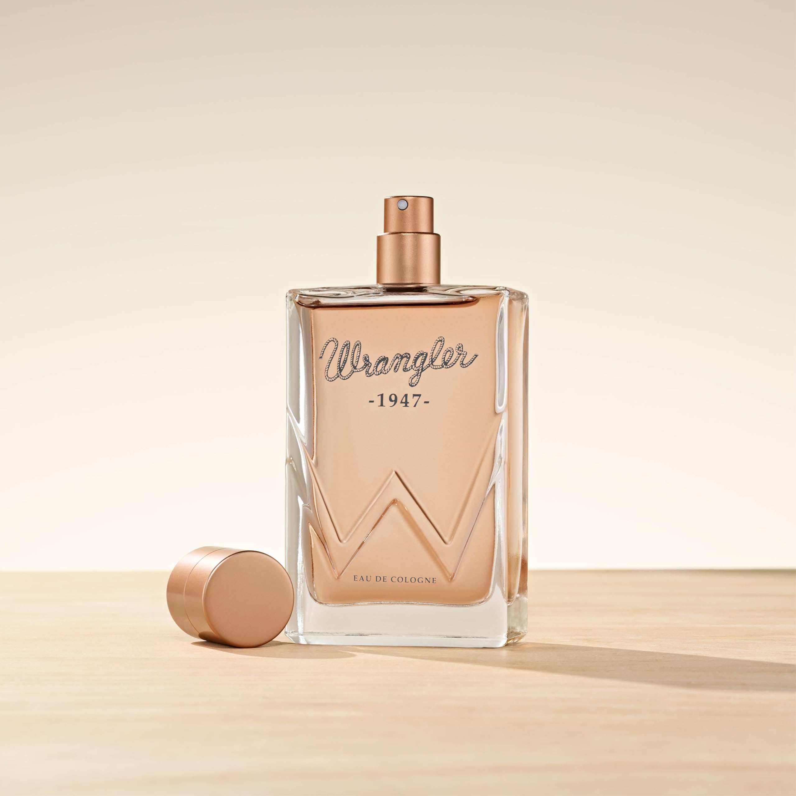 Wrangler 1947 Cologne for Men by Tru Western – Cedarwood, Amber & Fresh Aromatics (2.5oz)