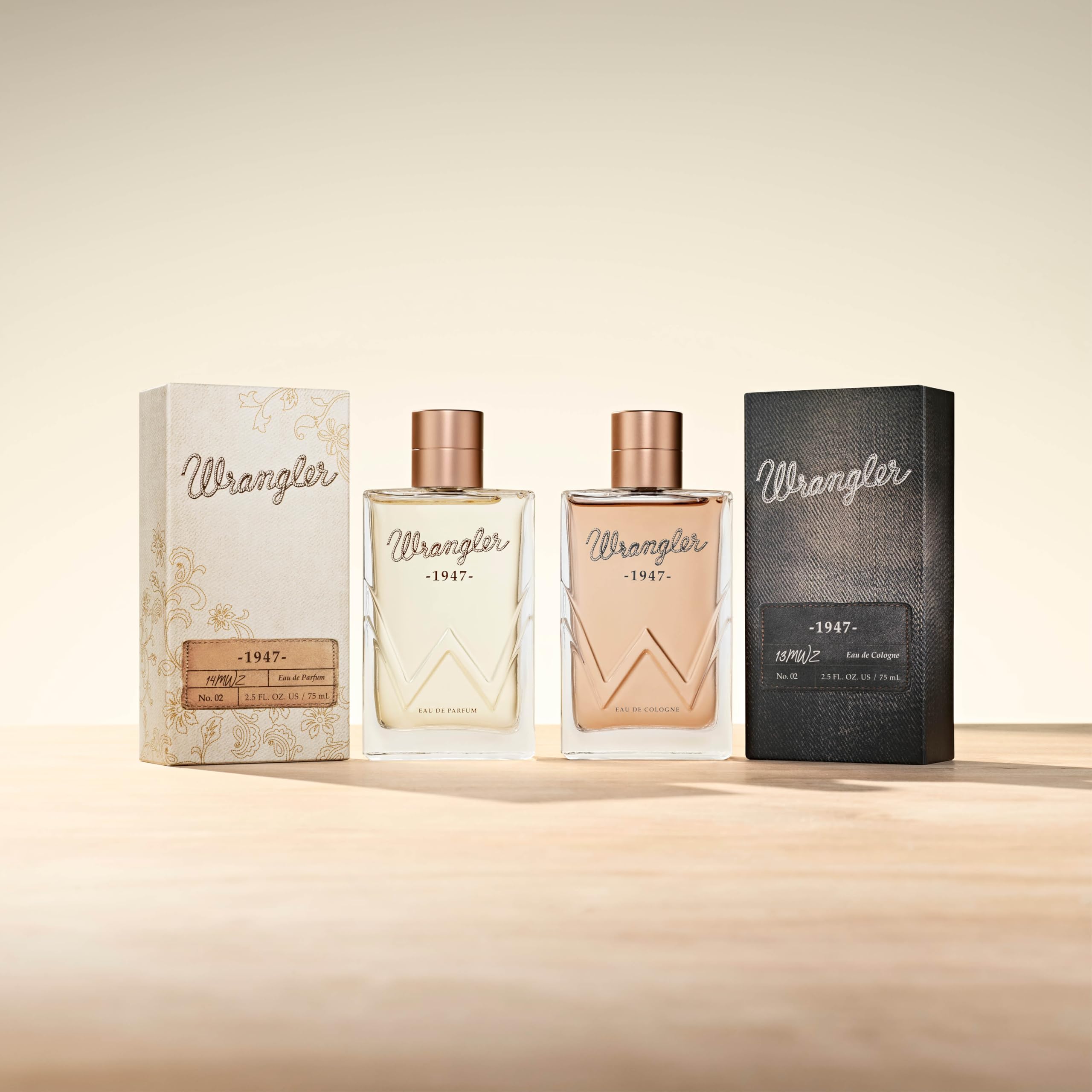 Wrangler 1947 Cologne for Men by Tru Western – Cedarwood, Amber & Fresh Aromatics (2.5oz)