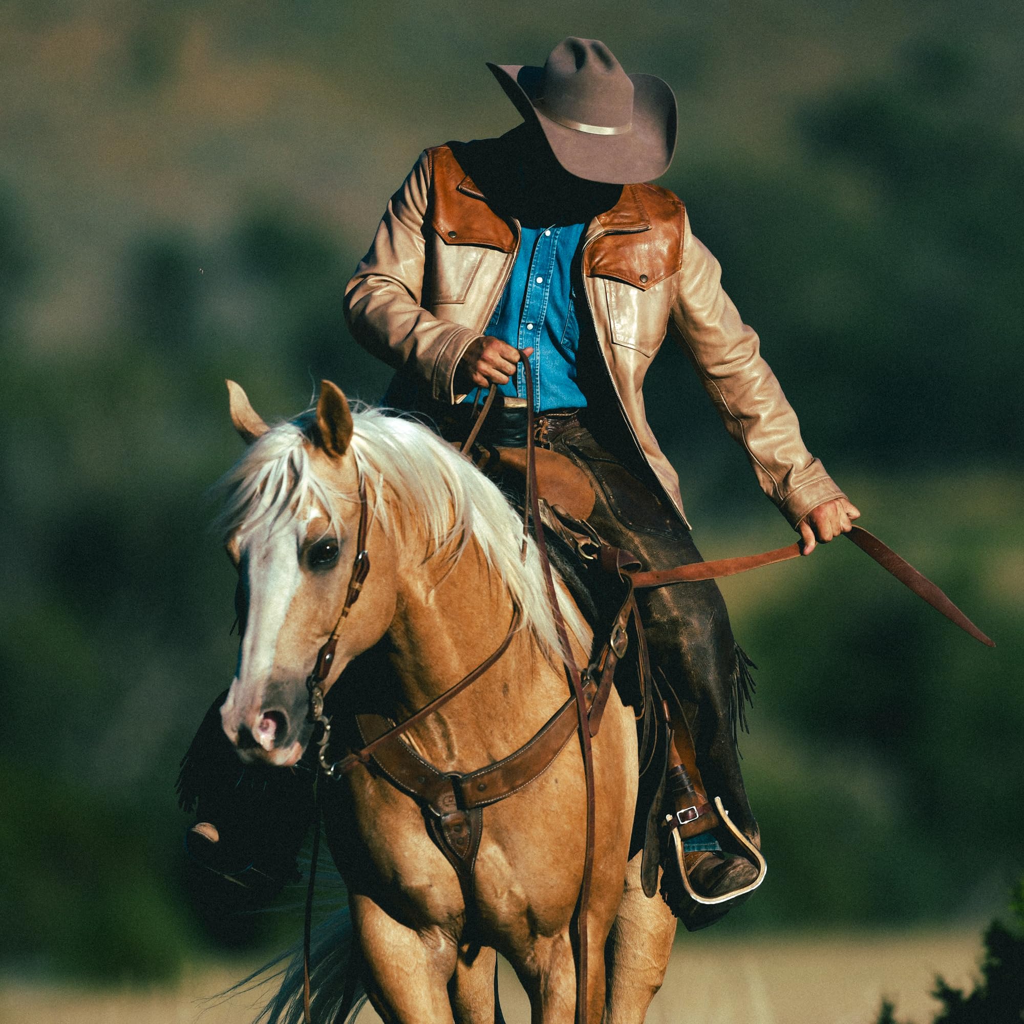 Leather No. 1 by Tru Western | Vintage Label Private Reserve 3.4 oz | Sun Aged Leather, Cedarwood, Clementine