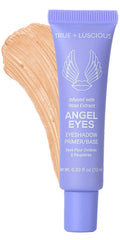 True + Luscious Angel Eyes Eye Shadow Primer – Hydrating, 16-Hour Crease-Proof Base | Vegan & Cruelty-Free | Rose Extracts + Bentonite Clay | Dark (0.33 oz)