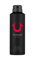 True Religion Body Spray for Men – Bergamot, Herbs & Cedarwood | 6 fl oz EDT