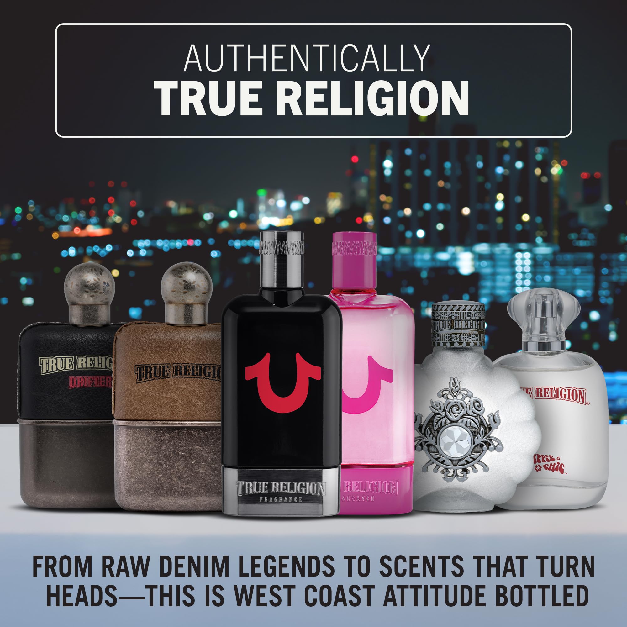 True Religion Eau de Parfum for Women – Fruity Floral Scent, 3.4 fl oz (100 mL)