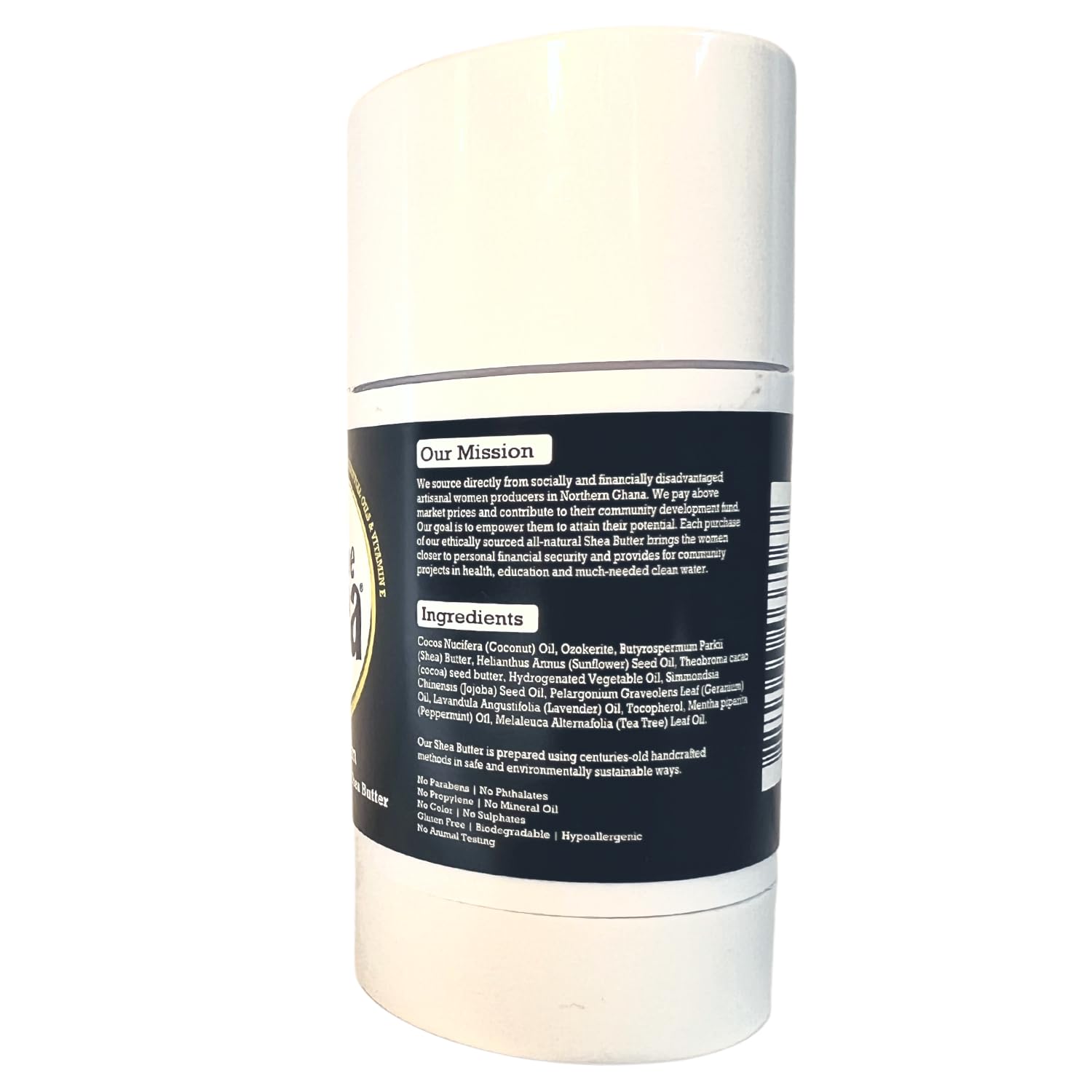 True Shea All-Natural Heel Balm for Cracked Heels & Dry Feet – 2.5 oz