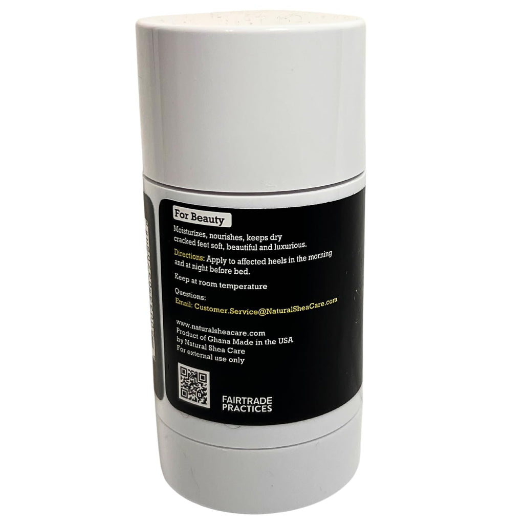 True Shea Heel Balm – Cracked Heel & Dry Foot Moisturizer, 2.5 oz Vanilla