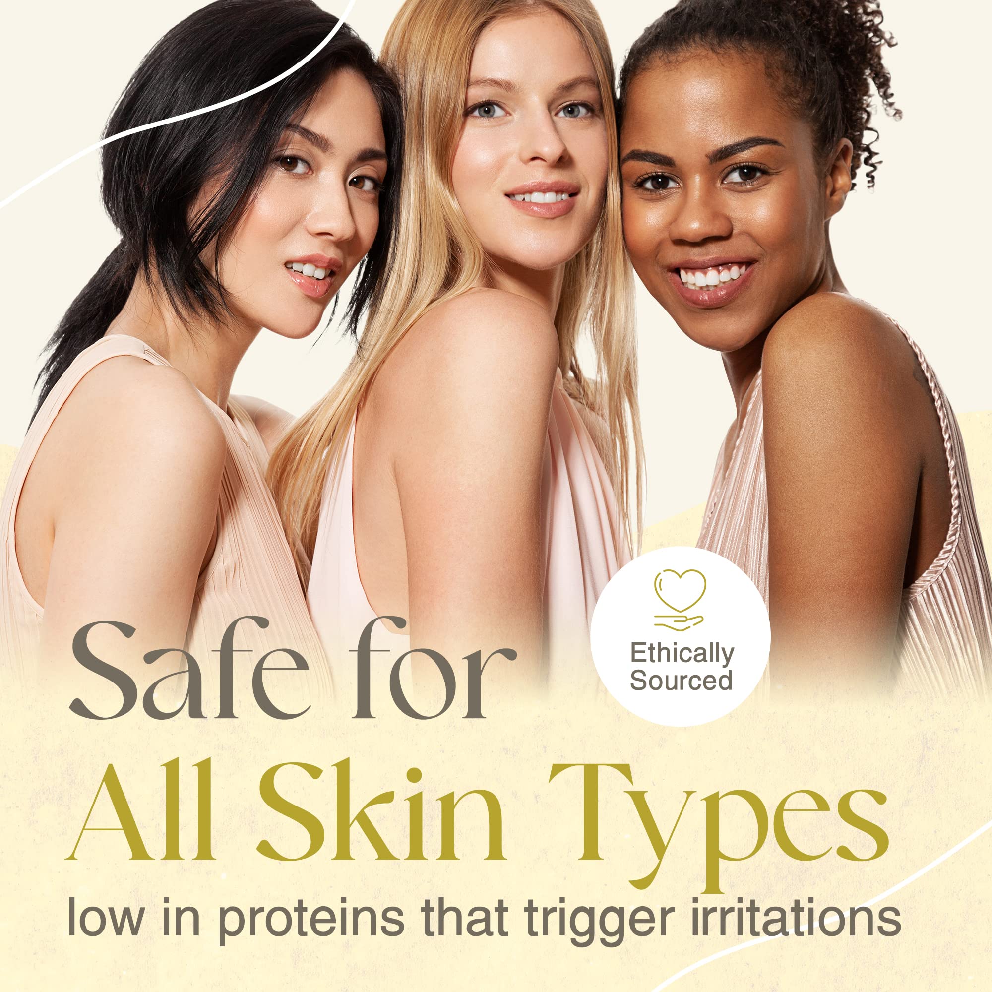 True Shea Moisturizing African Whipped Shea Butter – All-Natural Unscented, 8 oz