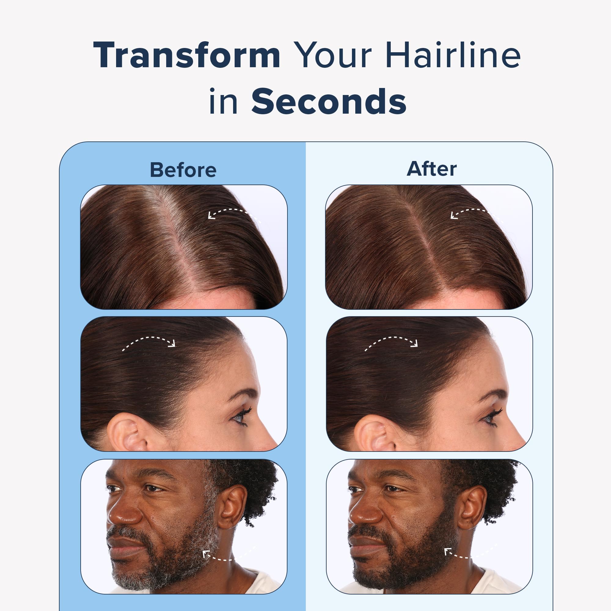 TRUHAIR Jumbo Color & Conceal Waterproof Root Touch Up – Auburn